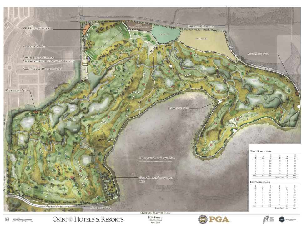 New details on PGA of America's Frisco headquarters and course—set to